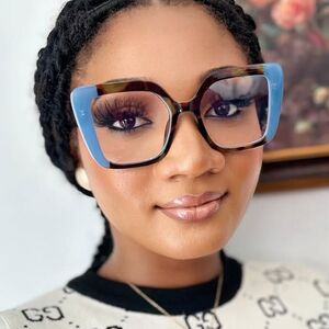 Plastic glasses with blue light protection 3007-PN