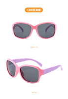 Polarized silicone sunglasses with UV400 protection for kids T11008
