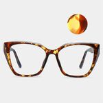 TR90 plastic frame or glasses with blue light protection, with spring hinges FA87216