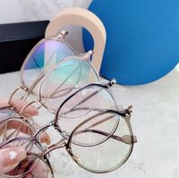 Оправа гибридная, металл + TR90, линзы с Blue Block покрытием SANTA M8076