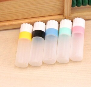 Bottle for contact lens solution 5.6 *1.5 cm with dispenser