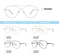 Metal men's frame for glasses MM2082