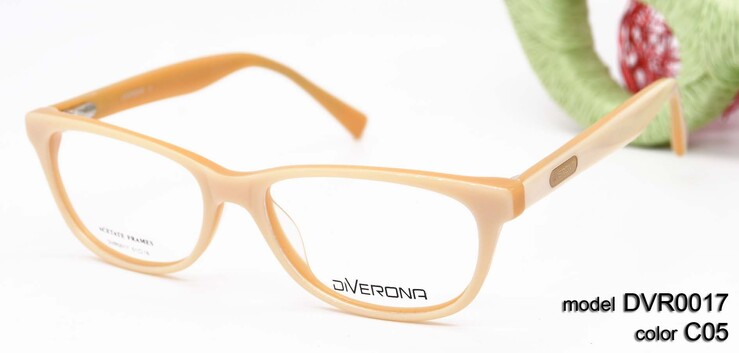 Plastic frames for glasses acetate material DIVERONA DVR0017