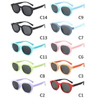 Polarized silicone sunglasses with UV400 protection for kids T18002