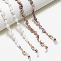Non-slip seashell chain, for glasses and masks GL297