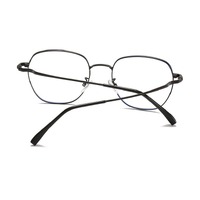 Metal eyeglasses for reading V8609 with blue ray cut protection, diopters from 0.00 to -6.00, not centered