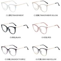 TR90 plastic frame or glasses with blue light protection, with spring hinges FA87126