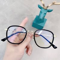 Hybrid frame, metal + TR90, with Blue Block coating SANTA 01001