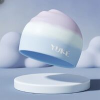 Silicone waterproof swimming cap for women GJ009-YU