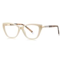 Plastic cat-eye TR90 + metal frame for glasses with UV and Blue Ray Cut protection More LS209