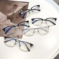 Titan semi-rimless light glasses with Blue ray cut KY6050