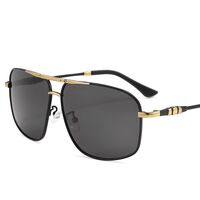 Поляризационные солнцезащитные металлические очки с защитой UV400 2872-GT