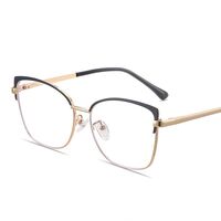 Metal glasses with blue light and UV protection 9707-3-GT