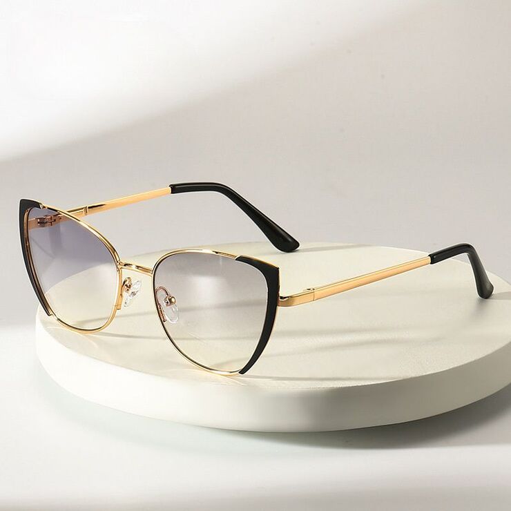 Metal sunglasses with UV400 protection 9738-2-GT