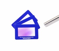 Flashlight with blue light transmittance test