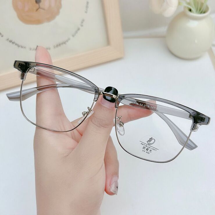 Combined frame (metal + TR90) with Blue Ray Cut protection lenses MAMO H6616