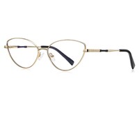 Fashion cat eye metal blue blocker frames for glasses  MORE 3047