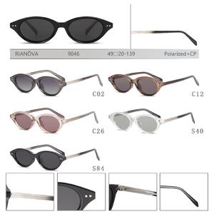 Polarized PC+CP plastic sunglasses Rianova R9046