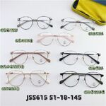 Оправа металлическая, линзы с Blue Block покрытием SANTA JS5615