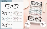 Plastic acetate frame for women Big City MS8413