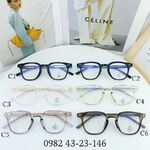 Оправа гибридная, металл + TR90, линзы с Blue Block покрытием SANTA 0982