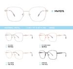 Metal women's frame for glasses MW1076