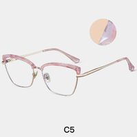 Combined frame (metal + TR90) or glasses with blue light protection, with spring hinges FA87275