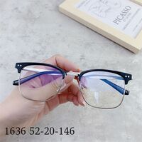 Оправа гибридная, металл + TR90, линзы с Blue Block покрытием SANTA 1636