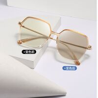 Очки пластиковые TR90 фотохромные с защитой от синего света 9724-GT