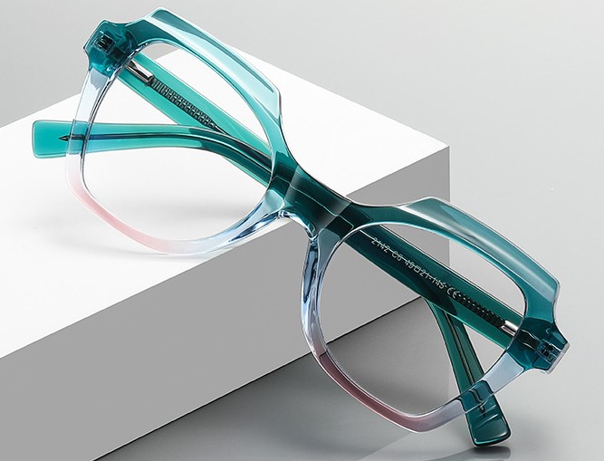 Progressive iridescent glasses  frames for glasses TR90+CA material (flex hinges) FOCUS FCS2142