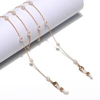 Metal gold color eyeglasses non-slip chain, 7 types GL11361