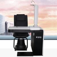 Рабочее место офтальмолога, комбинированный стол + кресло PK-100/PK-100B, столешница 1060*450 мм 