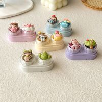 Мини-набор для мягких контактных линз выдвижной W-CT42辫子女孩