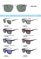 Plastic TR90 frame polarized sunglasses FI02-04S