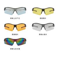 Safety shockproof windproof tactical semi-rimless goggles T9181无配件