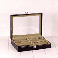 Glasses holder display with 8 slots