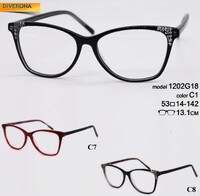 Plastic frames for glasses acetate material 1202G18