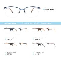 Metal nylor men's frame for glasses MM5005