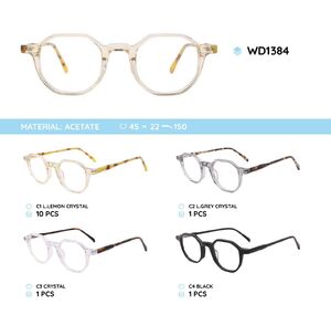 Plastic acetate eyeglasses frame for women WD1384