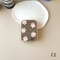 Kit for soft contact lenses XY5059棕色线条熊