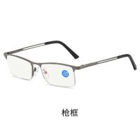 Metal glasses for reading, Blue ray cut protection, diopters from +1.00 to +4.00, AM06