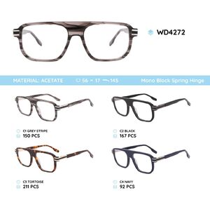 Plastic acetate eyeglasses frame for women WD4272