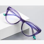 Plastic TR90 frames for glasses with Blue Ray Cut protection and flex hinges FOCUS FCS2152