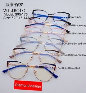 Metal ultrathin frames Wilibolo G95-175