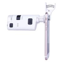 Portable microscope for phone mounting BU120X, magnification: 80-120X