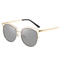 Очки металлические фотохромные с защитой от синего света 9704-GT