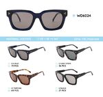 Plastic acetate frame polarized sunglasses WD6024