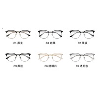 Hybrid frame, metal +tr90, with Blue Block protection SANTA S1542