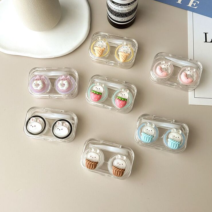 Mini soft contact lens kit W806-05透明兔头