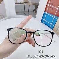 Оправа гибридная, металл + TR90, линзы с Blue Block покрытием SANTA M8067